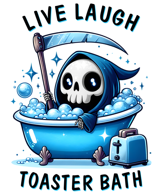 Live Laugh Toaster Bath