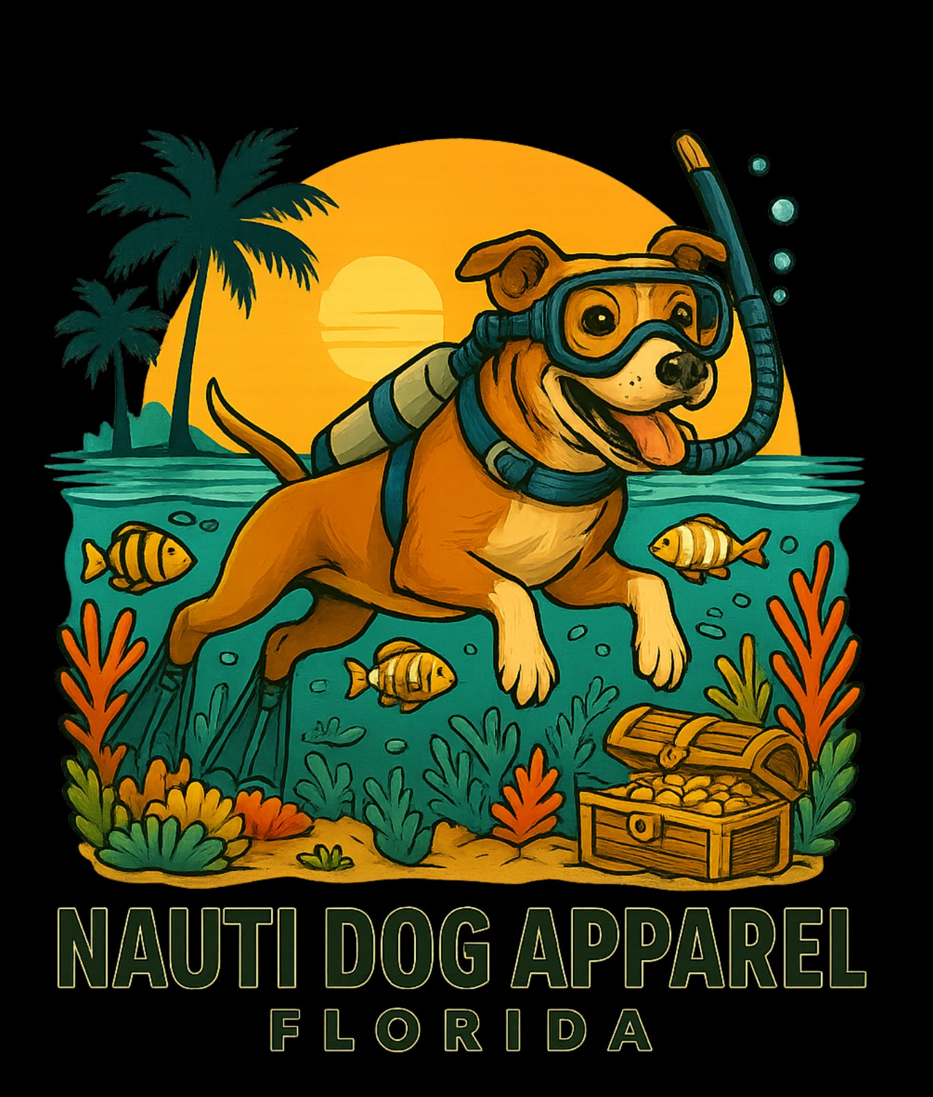 Nauti Dog Apparel swim shirt🐾