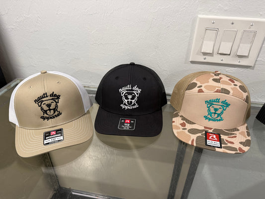Nauti Dog Blackout Trucker Hat
