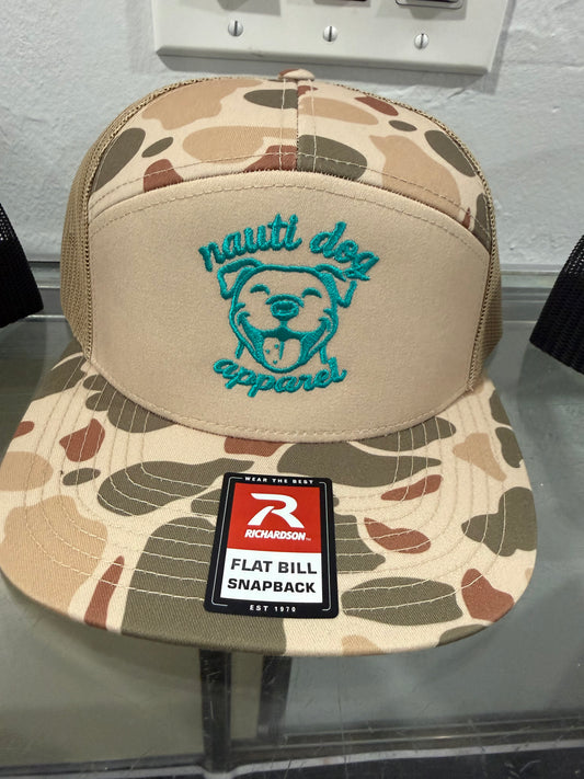 Nauti Dog Desert Camo Snapback