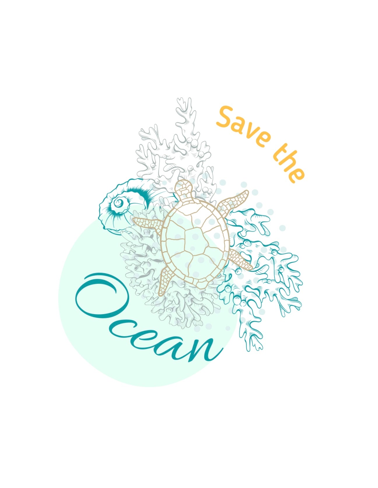 Save the Ocean Tee🐢